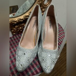 Bella Marie Silver Women's Heels